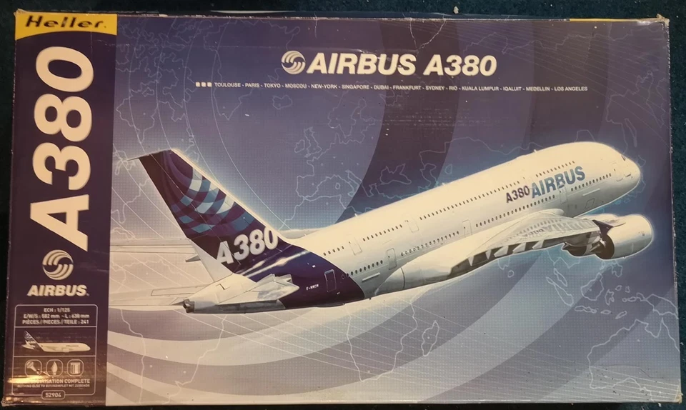 Heller 1:25 (52904/80438): Airbus A380 - Immagine 2 di 3