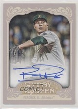 2012 Topps Gypsy Queen Auto Brad Peacock #GQA-BPK Auto w5b