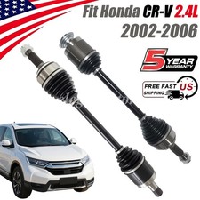 Front Left Right Cv Axle Shaft Pair For 2002 2003 2004 2005 2006 Honda Cr-v 2.4l Front Left Right Cv Axle Shaft Pair For 2002 2003 2004 2005 2006 Honda Cr-v 2.4l