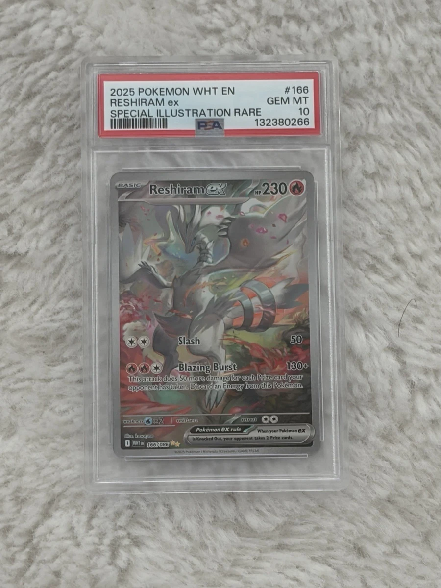 Reshiram Holo Pokémon TCG Individual Collectible Card Game Cards
