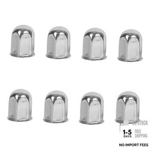 8pcs Lug Nuts With Adapter For 19.5 10 Lug Wheel Simulatorfits For F450f550