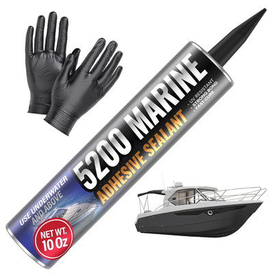 Sellador Marino 5200 Adhesivo Alta Adhesion Resistente UV Blanco 10oz