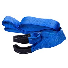 R Blue Tree Saver, Winch Strap, Tow Strap 30,000 Pound Capacity3X8FT
