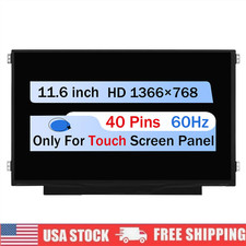 Dell Chromebook 3100 3110 11.6" LCD Touch Screen Panel HD 40Pin B116XAK01.1