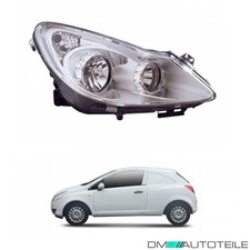 Hauptscheinwerfer Frontscheinwerfer rechts H7/H1 für Opel Corsa D (S07)