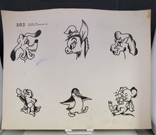 Vintage Spaulding  Rogers Tattoo Flash 302 1978