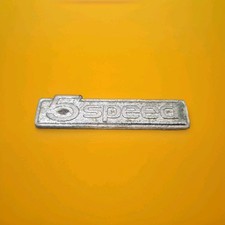 1980-82 Toyota Tercel 5 Speed Rear Emblem Badge Oem 75441-30040 Vintage 1980-82 Toyota Tercel 5 Speed Rear Emblem Badge Oem 75441-30040 Vintage