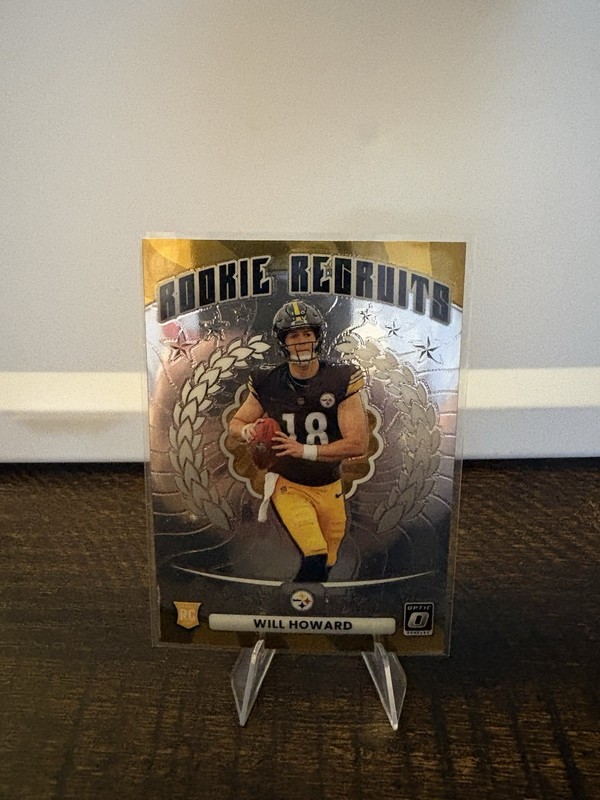 Panini Donruss Optic 2025 Will Howard Rookie Recruits #11 Steelers Rookie