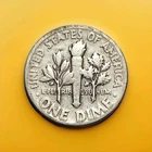 1946 P  🇺🇸 UNITED STATES USA 10c Roosevelt Dime .900 Silver  Circulated