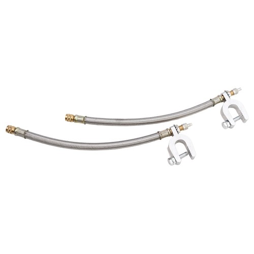 Truck and RV Dual Wheel Valve Stem Extender Extension 9 8 Length (2 Pieces) - Picture 8 of 13