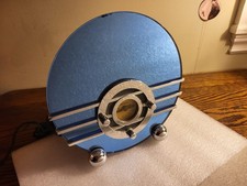 CROSLEY CR81 BLUEBIRD MIRROR AM/FM RADIO ART DECO STYLE 1998 VINTAGE