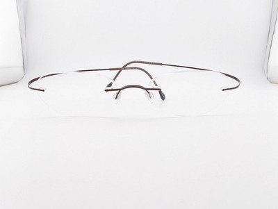 Silhouette Eyeglasses, Frames Only, 7395 40 6052, 40-19-...., Titanium, Austria