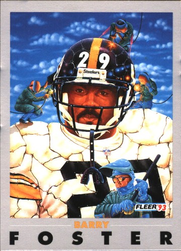 Barry Foster #248 1993 Fleer card