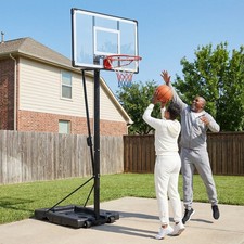 Image of Portable Basketball Hoop 5.6-10 Ft Adjustable Basketball Goal System
