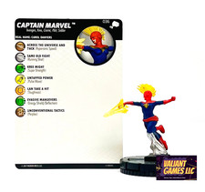 Marvel Heroclix Captain Marvel 036 w/ Card The Mighty Thor Set