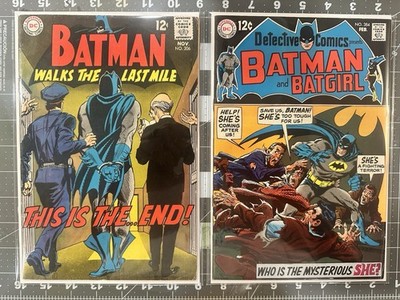 Batman Silver Age Lot of 2 Comics DC Comics