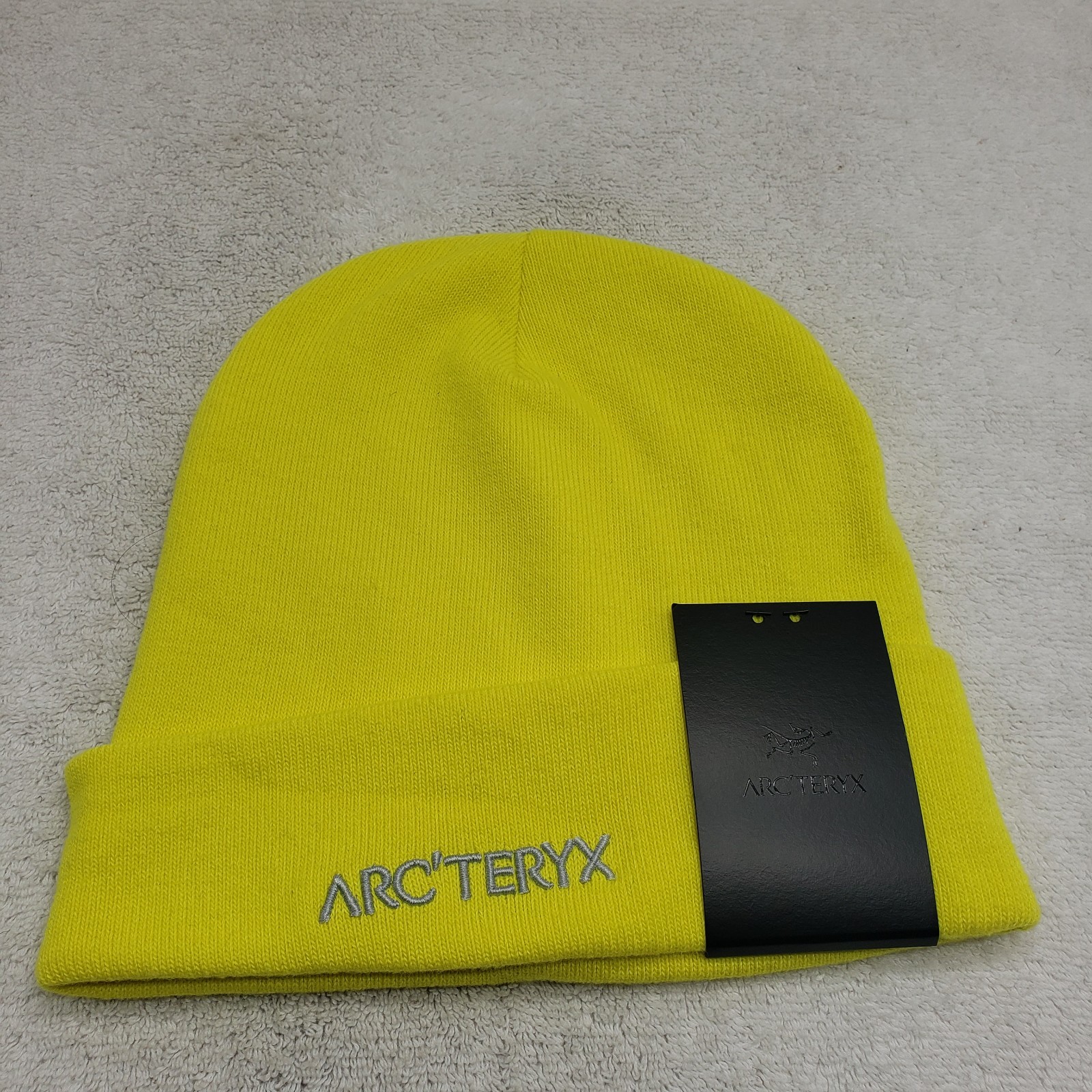 Berretto invernale Arc'teryx Word Toque poliestere unisex adulto taglia unica giallo