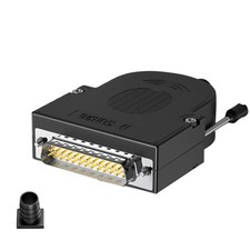 Male/Female Adapter DB25 Breakout Board 25-pin Port To Terminal Connector New h