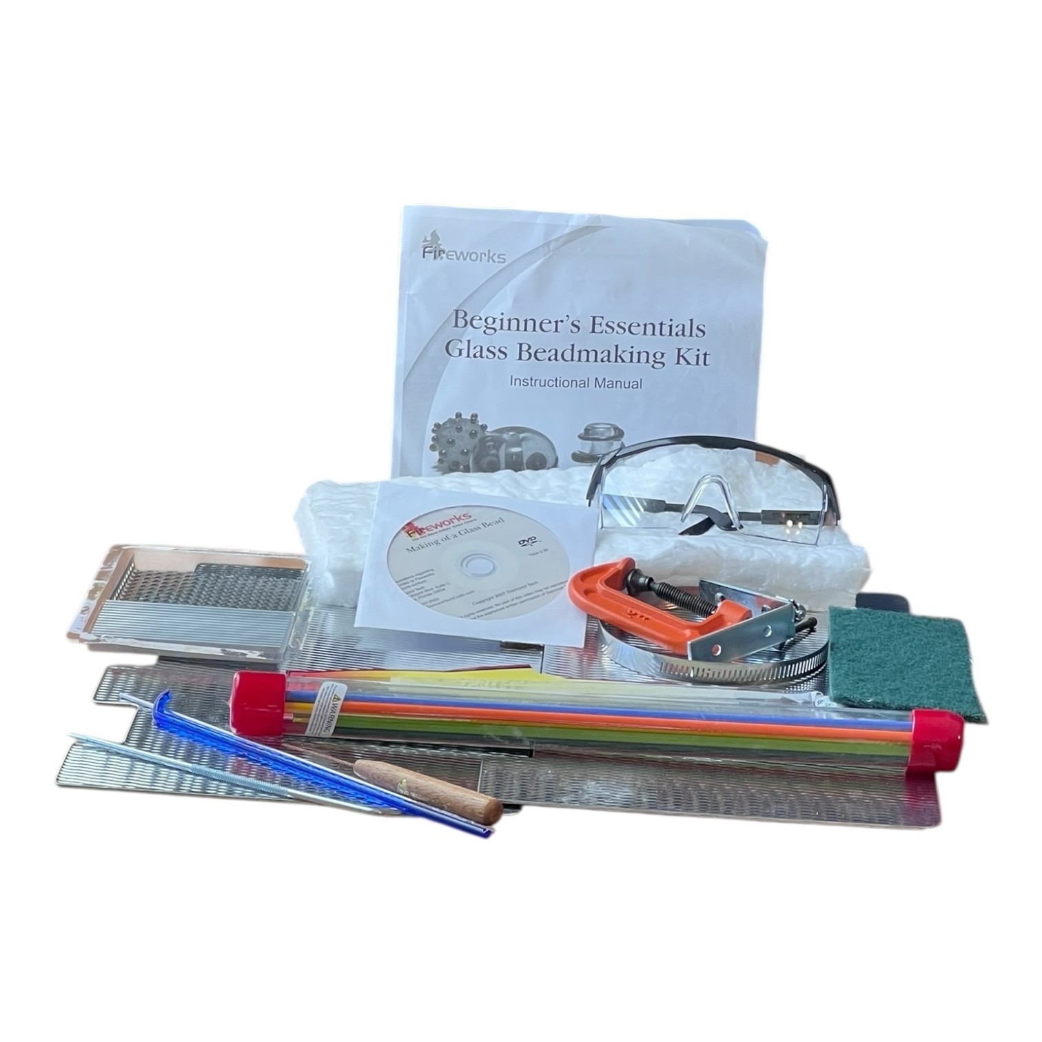 Fireworks Beginners' Beadmaking Kit Incomplete Set -Missing Torch & Bead Release