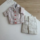 Vintage Skipper Ricky #1505 Skateboard Set Striped Shirt & Shorts
