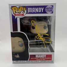 Andrea Riseborough "Mandy" AUTOGRAPH Signed 'Mandy' 1132 Funko Pop Figure ACOA