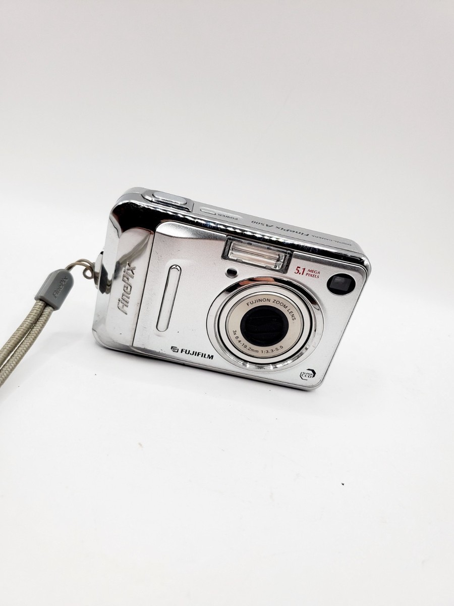 Fujifilm FinePix A Series A500 5.1MP Digital Camera - Silver for