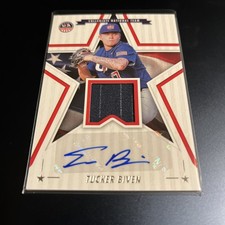 2025 Panini Stars & Stripes USA Tucker Biven Game-Used Relic AUTO #SSM-MG (CL1)