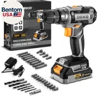Power Drill Cordless:  Cordless Drill 20V Electric Power Drills Set Tool Drills