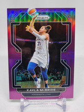 2022 Panini Prizm WNBA Kayla McBride Purple Prizm #'D 01/99 #38