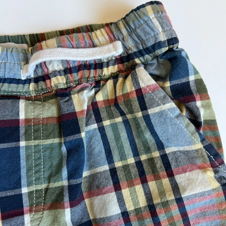 Peek Plaid Pull-On Shorts 6/7 - Image 4 of 4