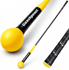 Golf Swing Trainer, Golf Warm-Up Stick for Improve Strength Tempo Balance and Fl