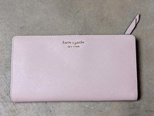 Kate Spade New York Staci Large Slim Bifold Wallet - Chalk Pink