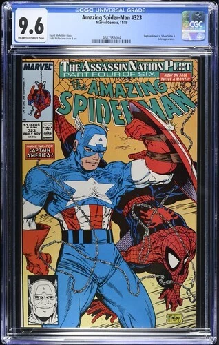 Amazing Spider-Man 323 CGC 9.6 NM+ White Pages