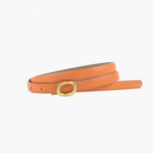 Ladies Genuine Leather Jeans Summer Design Waist Belt Alloy Buckle Adjustable - Picture 11 of 41