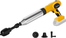 Electric Toilet Plunger Pro Compatible for Dewalt 20V Battery (Not Included) - C