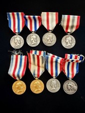 Lot de 8 médailles des Chemins de Fer France