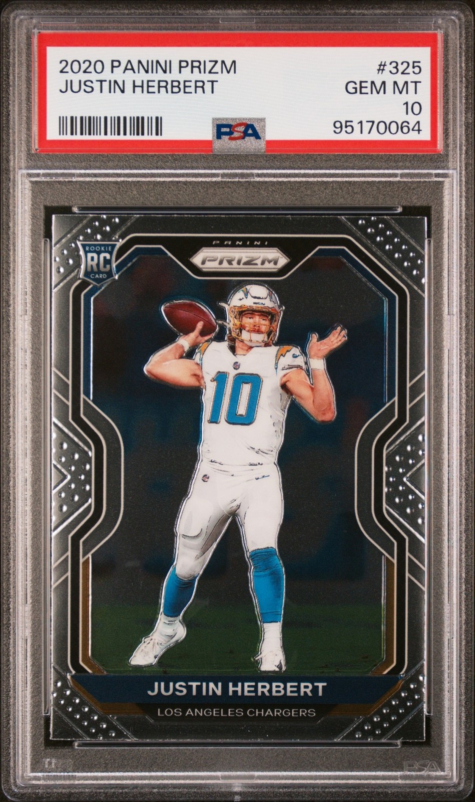 Justin Herbert, 2020 Panini Prizm