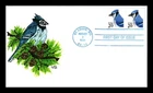 BLUE JAY FIRST DAY COVER 1996 USA 20C FDC CACHET LMG