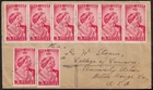 BRITISH GUIANA, KGVI, 1948, ROYAL SILVER WEDDING USED ON COVER (NOT FIRST DAY).