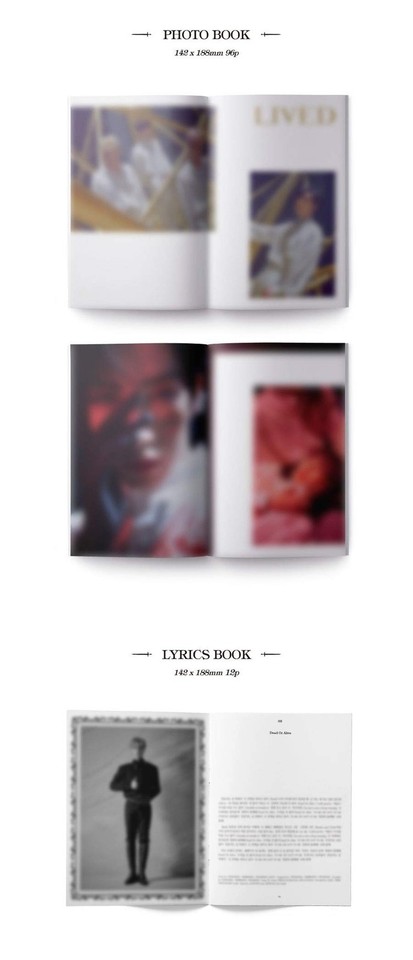 ONEUS 4th Mini Album LIVED Official Poster - Photo Concept 1 - Choice Music LA