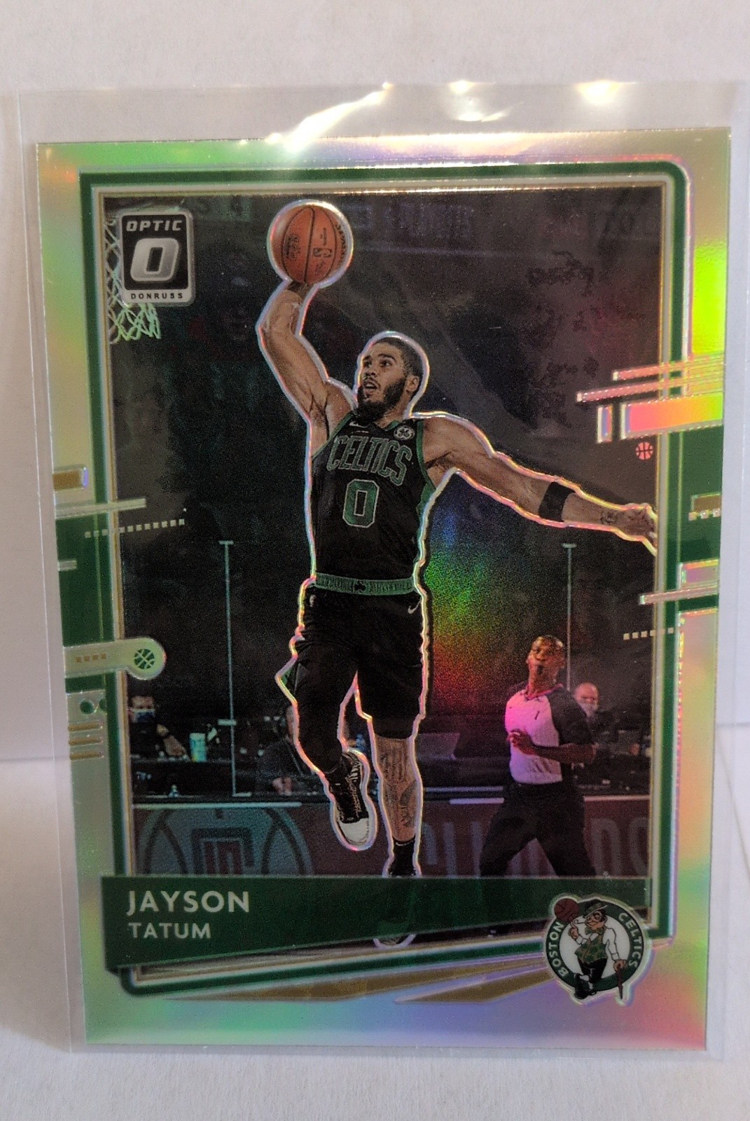 2020-21 Panini Donruss Optic - Jayson Tatum #77 Holo Prizm