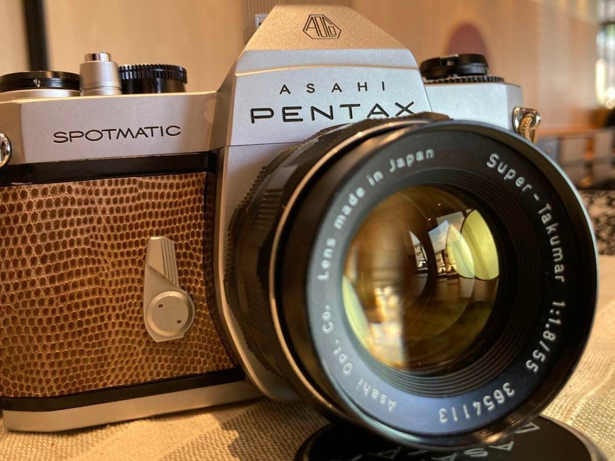 ☆pentax sp Ⅱ +タクマー1.8☆完動＊美品＊初期保証＊本革外装