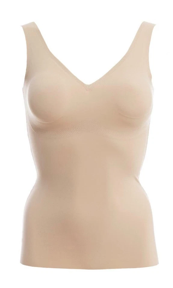 Chaleco moldeador Wacoal Beyond Naked Shaper beige talla L 14 control 121008 Foto 4 de 4