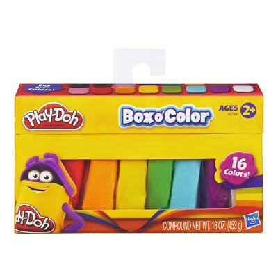 Play-Doh Box O' Colour (enthält 16 Päckchen Modelliermasse)