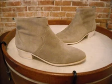 Sole Society Carson Fennel Taupe Suede Pull on Ankle Boot 11 NEW
