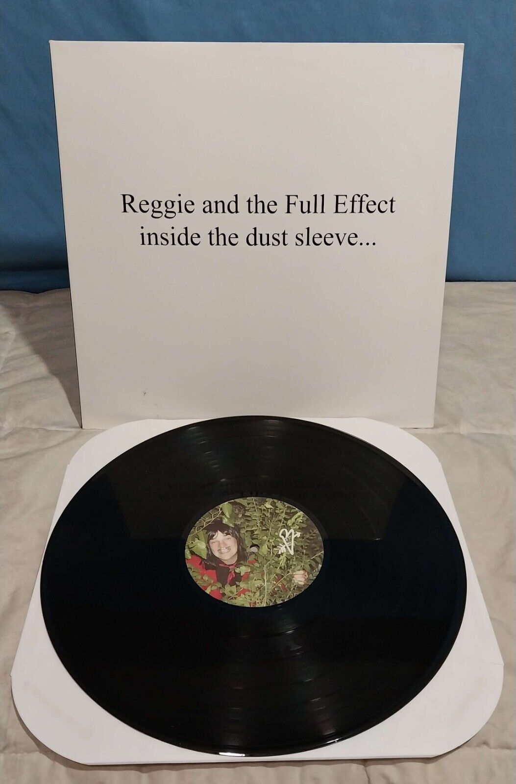 Reggie and the Full Effect inside the dust sleeve, Gatefold Vinyl LP 2002 VG+.