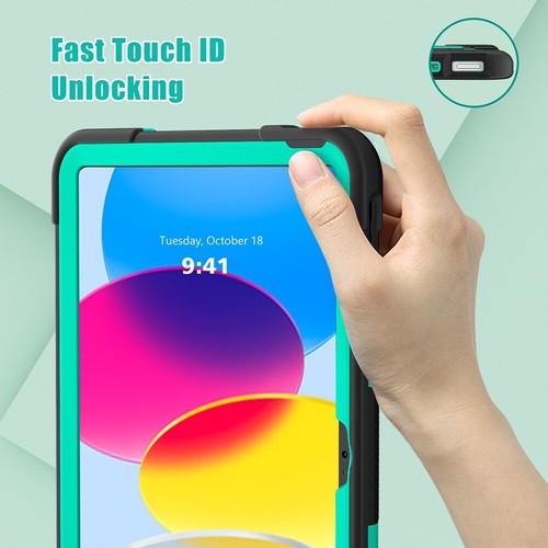 For iPad 11/10/9/8/7/6th Gen Air 4 5 Pro Heavy Duty Shockproof Case Stand Cover - Picture 3 of 22