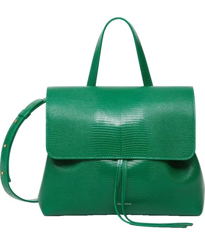 Mansur Gavriel Lavender Zip Tote MSRP$ 575 made in ITALY 17”x9”x5
