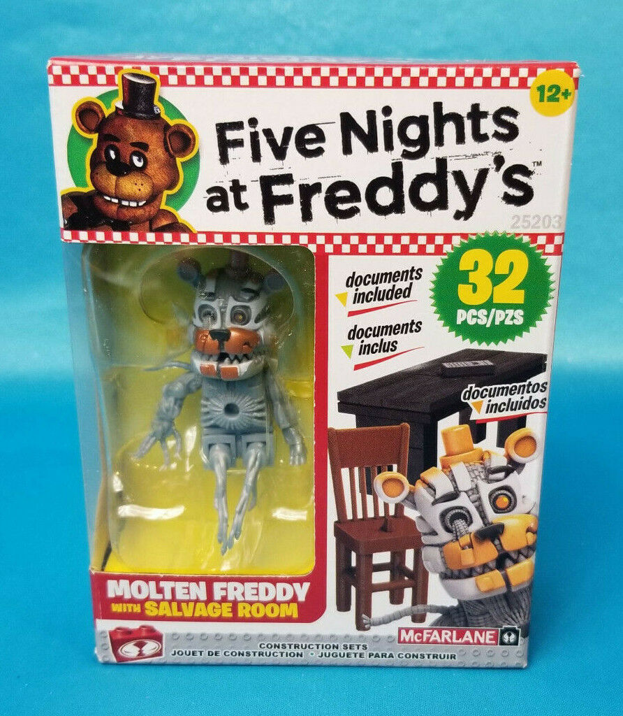 McFarlane Toys Five Nights at Freddy's Salvage Room Micro Construction Set,  32 pcs