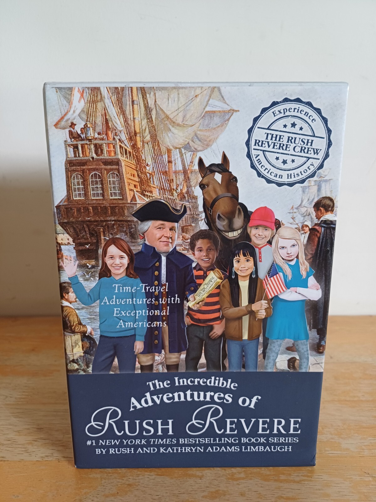 The Incredible Adventures of Rush Revere - 5 Hardcover Book Box Set - Unread